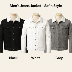 Men’s Premium Jeans Jacket – Safin Style